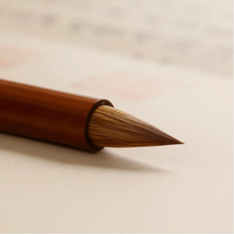Traditional Chinese Brush Mixed Hair Zhong Yao and Wang Xizhi Regular Script Copying Scriptures Writing Calligraphy Brush Pens