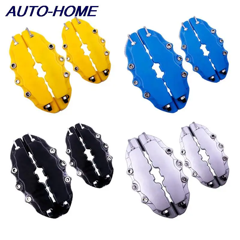 1 pair Universal Car Brake Caliper Cover Brake Caliper Car Wheel Brake Durable 3D Brake Calliper