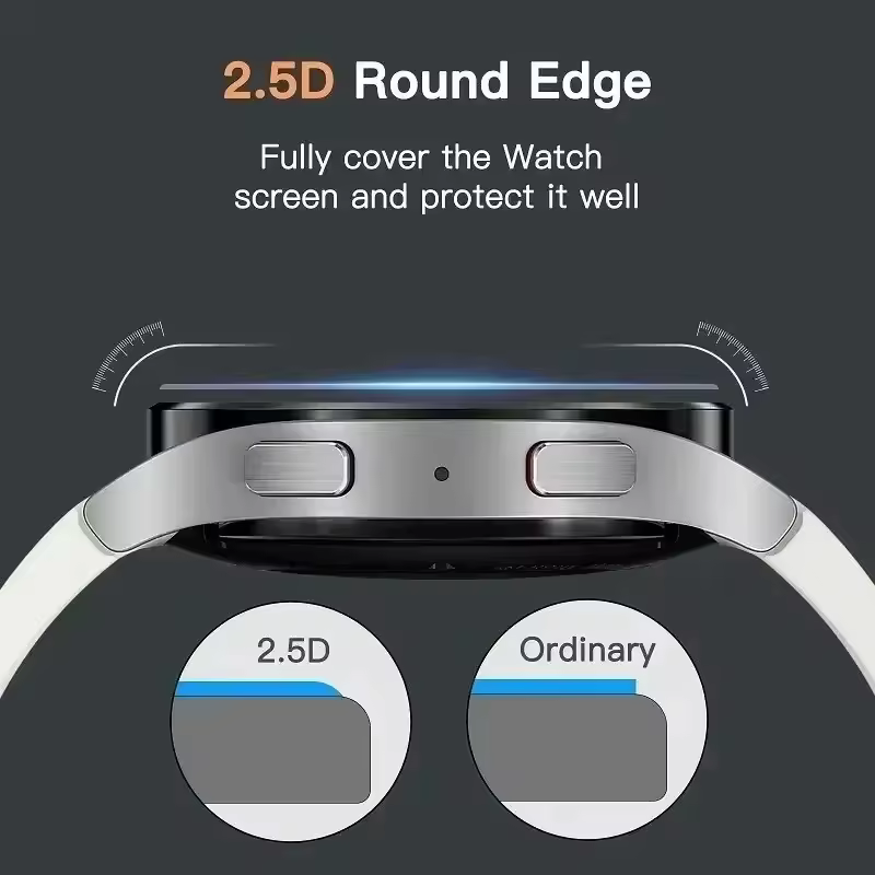 Glass Protective Film For Samsung Galaxy Watch 7 Ultra 6 5 4 Screen Protector Samsung series 40mm 44mm 45mm 46mm 47mm 42mm 43mm - Image 5
