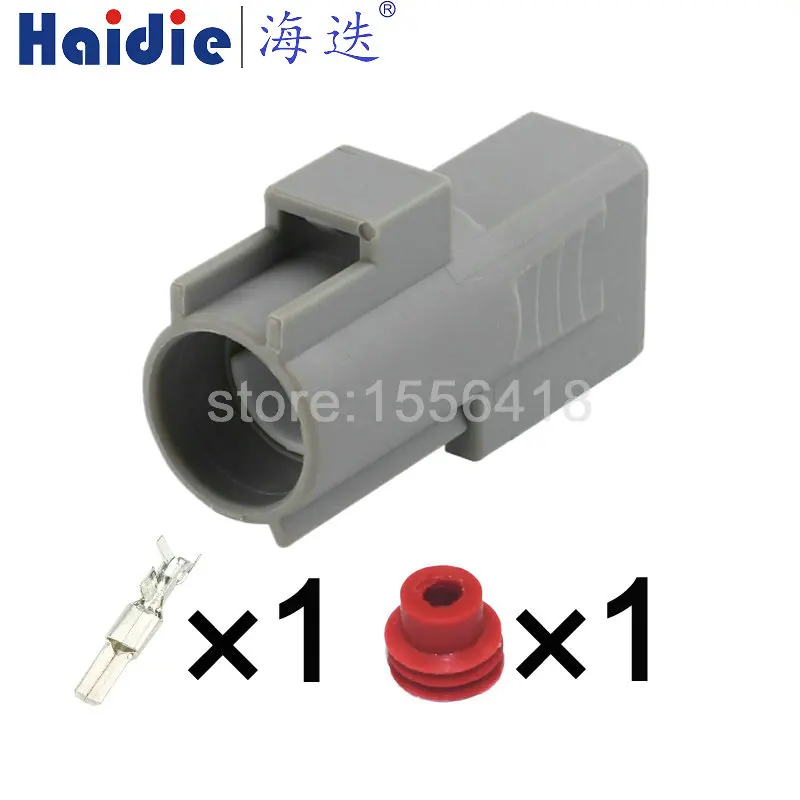 

1-100Sets 1 Pin Female Male TS Sealed Series Automotive Connector Waterproof Plug 6188-0083 6189-0145