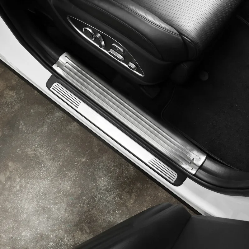 Suitable for Hyundai Palisade (LX3) 2025-2026 Built-in Stainless Steel Threshold Bar Welcome Pedal Interior Modification Tools