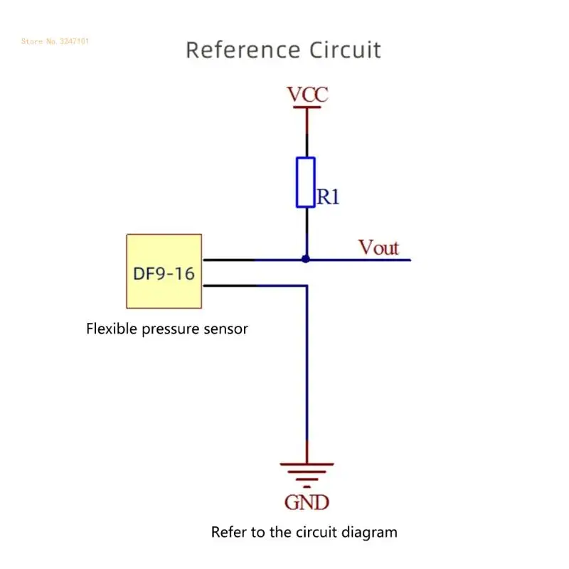 Polymer Piezoelectric Film PVDF Pressure Transducer Thin Film Pressure Micro Force Sensing Resistor Dropship