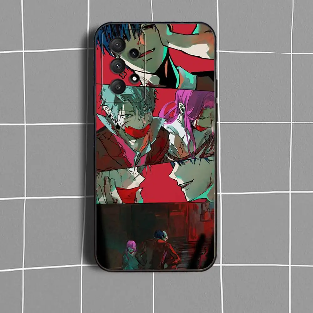 A-Alien Stage-es telefoonhoesje voor Samsung Galaxy A73,31,32,72,41,53,52,71,22,5G,Note,J7,8,9 zachte zwarte cover