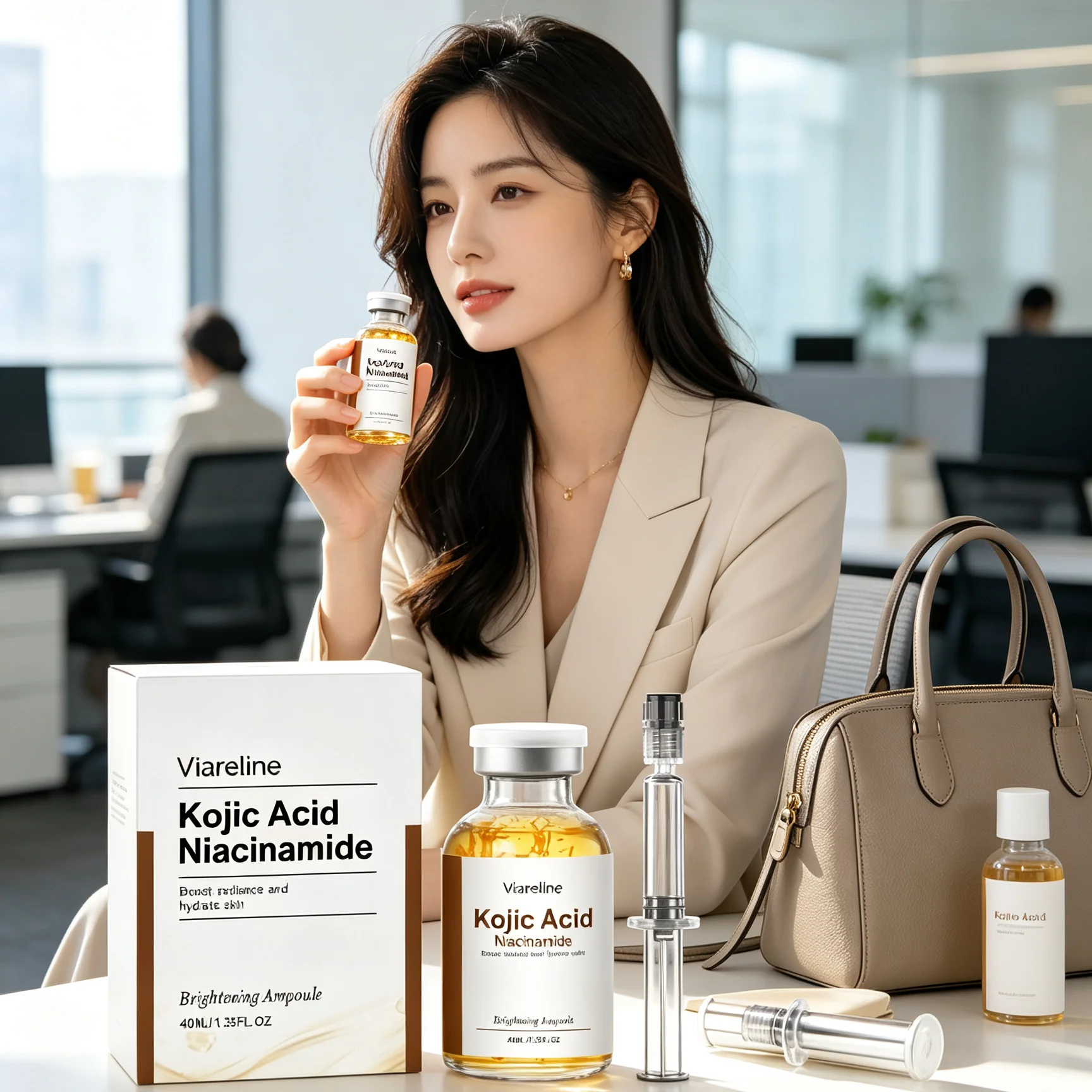 Viareline Kojisäure-Niacinamid – Niacinamide Brightening Serum Bewertung und Preis