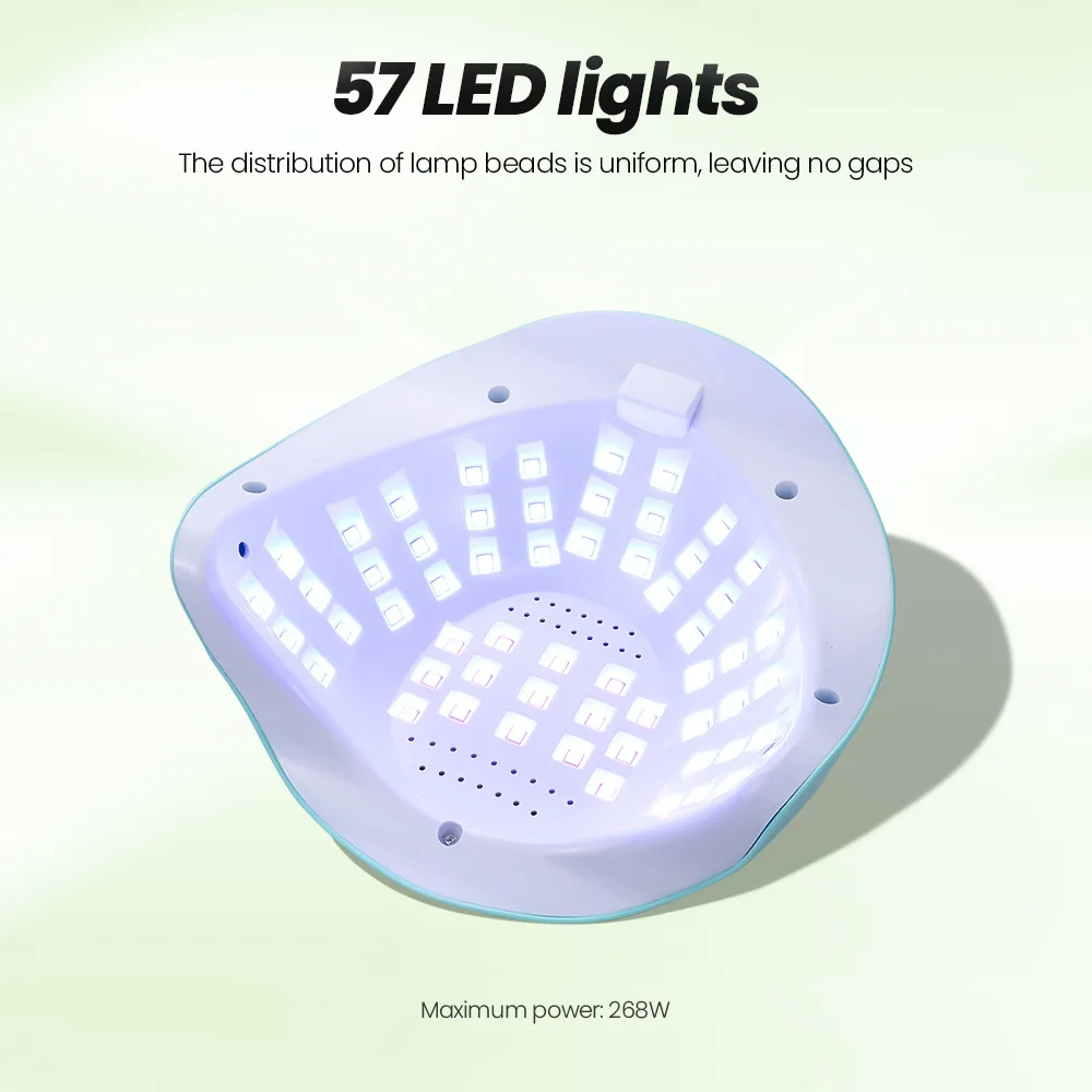 Lampe à ongles Portable, pointes d'ongles portables, lampe de polymérisation pour vernis Gel, lampe de luminothérapie à séchage rapide avec support