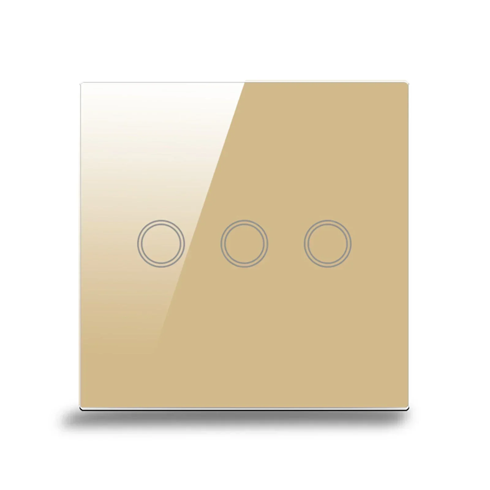 

User Friendly 3 Gang Touch Switch Designed for Various Lighting Needs Features a Stylish Look and Safe Operation Methodology