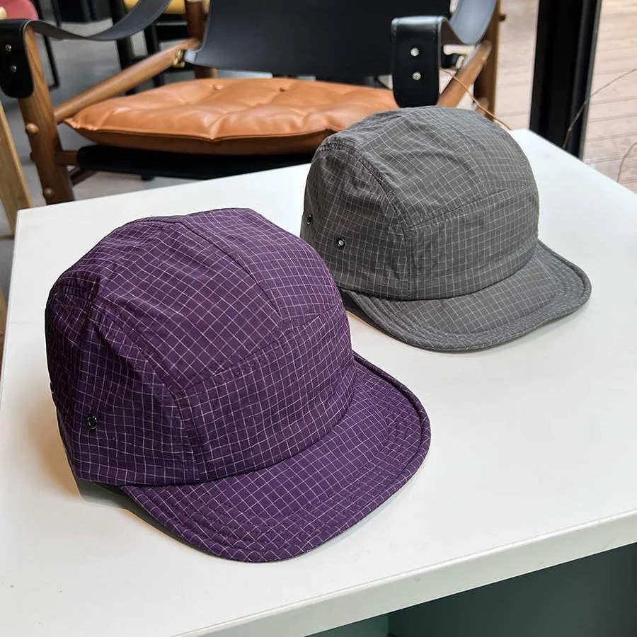 Gorra de Béisbol de Secado Rápido para Verano, Ligera, Resistente al Desgarro, Transpirable, para Deportes al Aire Libre, para Hombres y Mujeres, Gorra de 5 Paneles