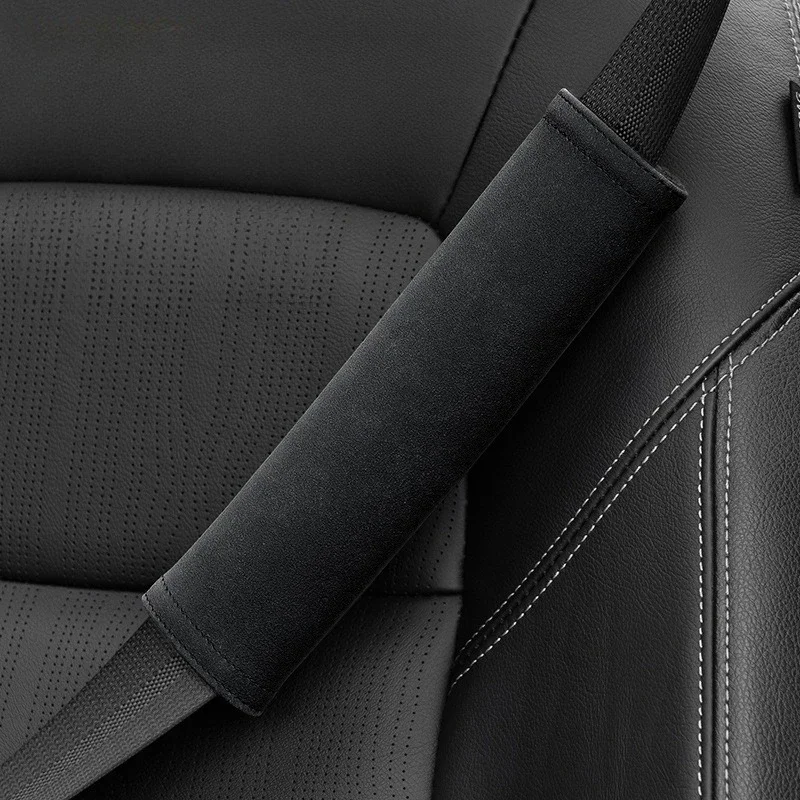 Car Seat Belt Cover Shoulder Protector Suede for M Performance E46 E90 E60 F10 F20 F30 E36 M1 M2 M3 M5 X1 X3 X4 X5 G01 G02