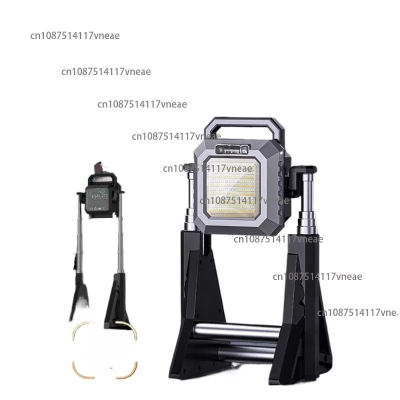 

Перезаряжаемый прожектор, ночной строительный свет, инженерный свет, супер яркий светодиодный кронштейн, открытый аварийный светильник