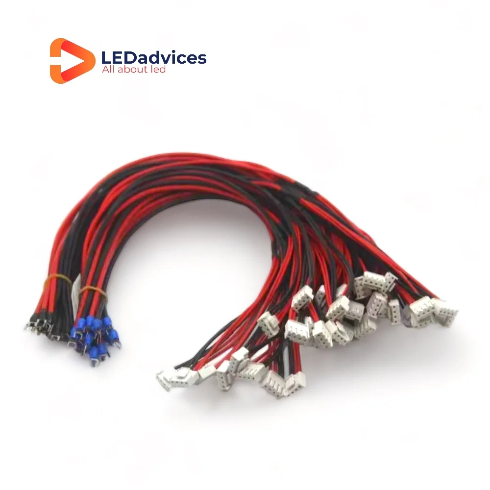 

LED Display Module Power Wire Cable Pure Copper 60cm Indoor 1.5sqm Outdoor 2.5sqm 4pin Power Cables 10pcs/ lot