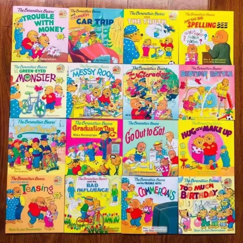 Berenstain Bears 영어 그림 책, 어린이 아기, 유명한 이야기 이야기, 쉬운 교육, 3-8 세, 28PCs/세트, 신제품