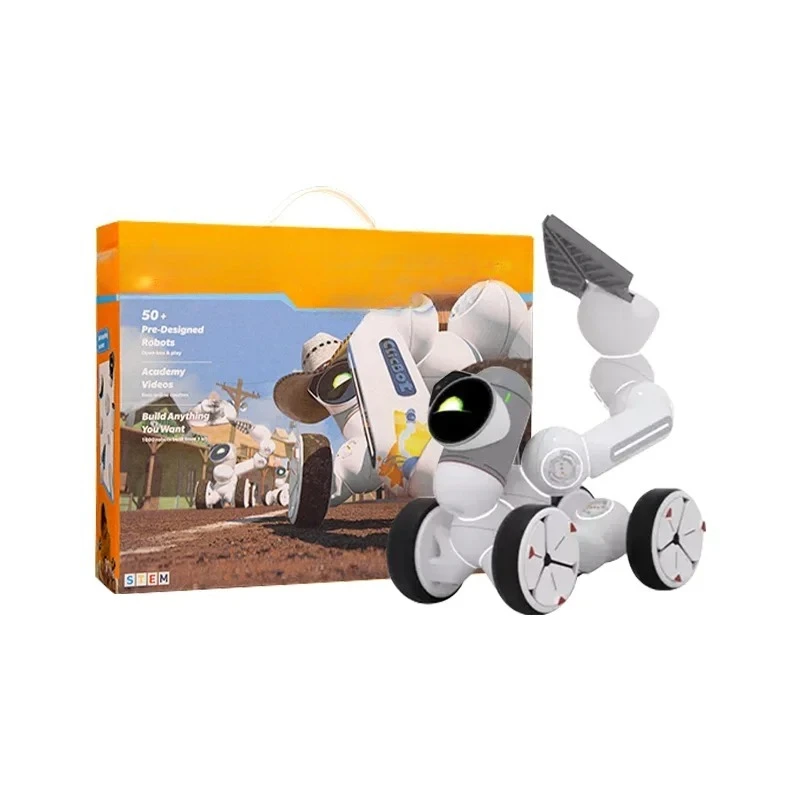 

Standard intermediate Clicbot robot intelligent companion of toy robot interactive voice AI Assembled