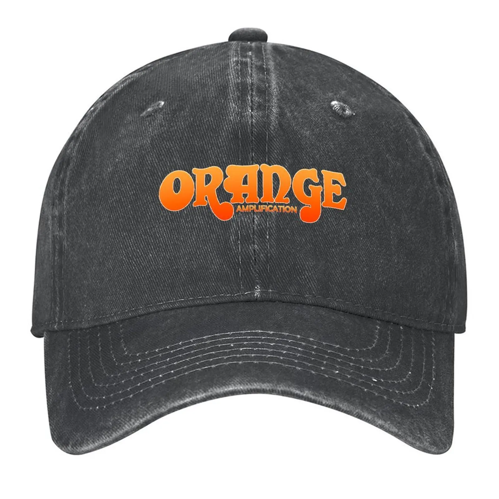 

Orange Amps Baseball Cap Anime men's big size hat western Hat funny hat Men's Hats Women's