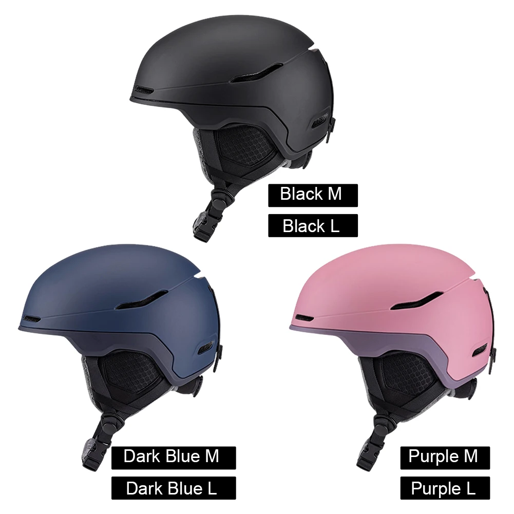 Bike Helmet Protective EPS Foam Safety Helmet Snow Helmet for Adult Men Women Ski Skateboard Snowboard