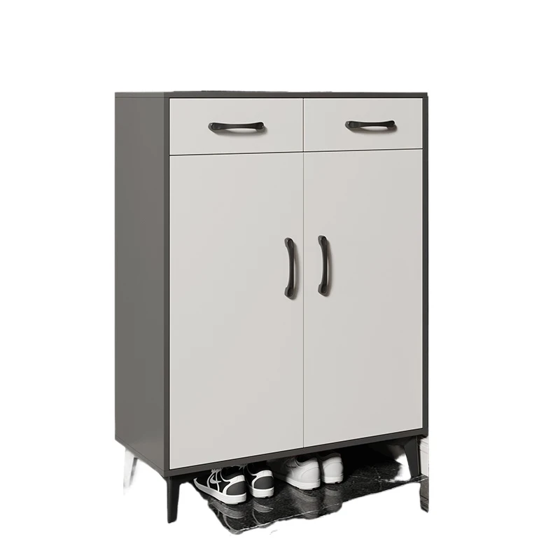 Lemari Cermin Lemari Sepatu Pajangan Rak Pertunjukan Makan Rak Sepatu Kayu Hemat Ruang Kamar Mandi Sapateira Perabotan Rumah