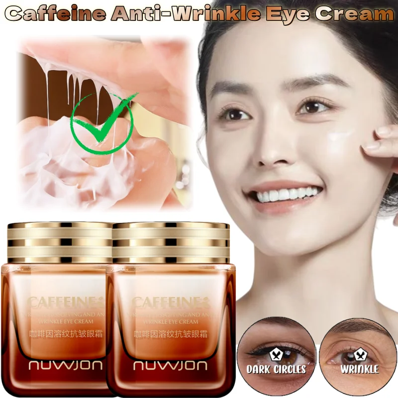 

Caffeine Eye Cream 80g Improves Dry Skin, Lifts, Firms, and Moisturizes The Skin Around The Eyes Eye Cream
