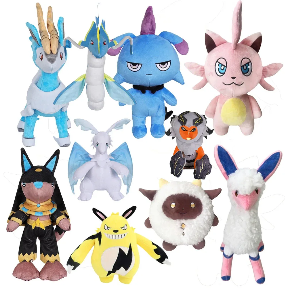 Cosplay Mundo Quivern Depresso Lamball Melpaca Plush Mascote, pal Plushie, Soft Stuffed Game Figure Anime, Decoração de Halloween do miúdo, presentes