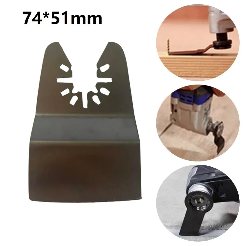 74*51mm Multifunctionele Zaagbladen Oscillerende Quick Release Cutter Accessoires Nozzles Voor Vernieuwer