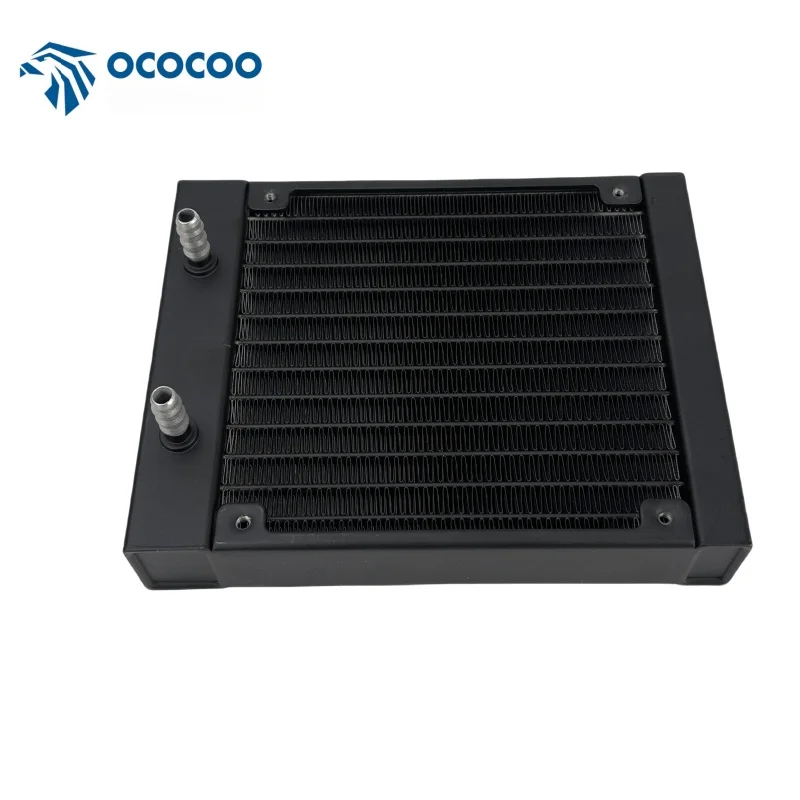 OCOCOO Water Cooler Radiator Aluminum  Water Cooling Radiator 120MM  DIY PC Gaming Water Cooling Radiator for  Beauty Instrument