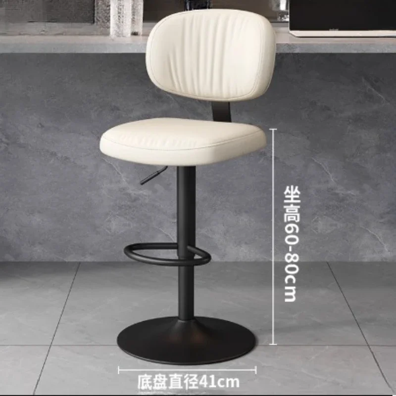 

/modern high Mid-century living room furniture Home counter kitchen bar stools with backrest luxury ergonomic Swivel chair Nordi