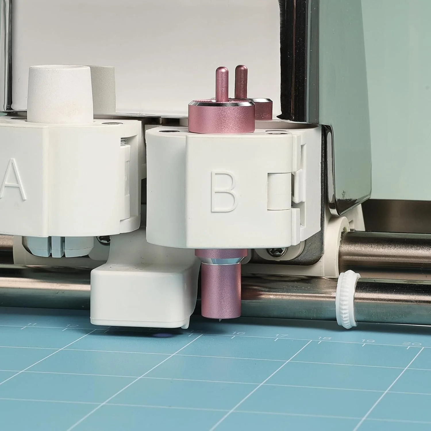 شفرات قماش مستعبدة + مبيت لصانع/استكشاف شفرة قماش هوائية مثالية لقطع الأقمشة المربوطة-الحرير، HTV، إلخ. 3 شفرات