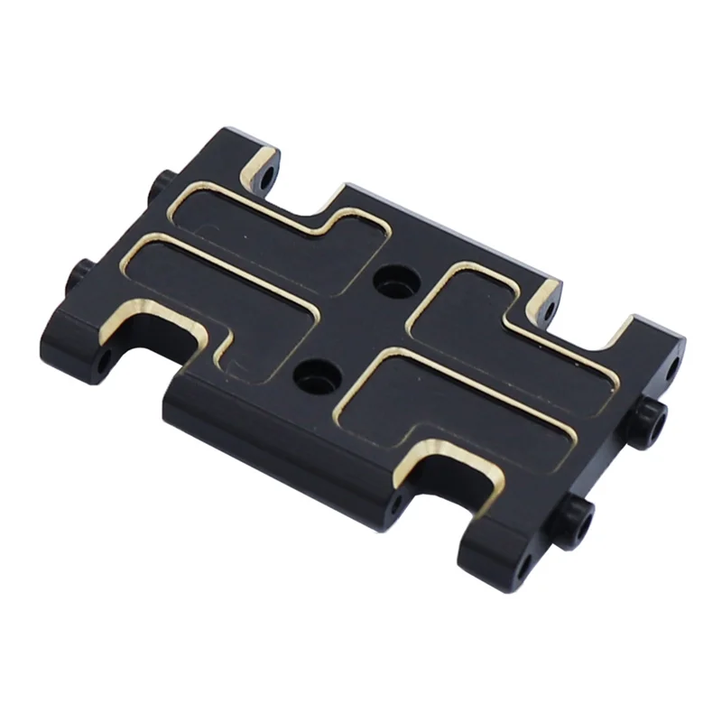 A63T-1 ชิ้นทองเหลืองแชสซีแผ่นกันลื่นเกียร์อะไหล่อุปกรณ์เสริมสำหรับแกน AX24 1/24 RC Crawler รถอะไหล่อัพเกรดอุปกรณ์เสริม