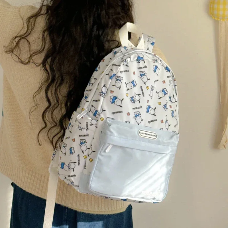 حقيبة ظهر للأطفال من Hello Kittys، حقيبة مدرسية لطيفة، سعة كبيرة، متعددة الوظائف، سعة كبيرة، مستلزمات مدرسية للأطفال البنات