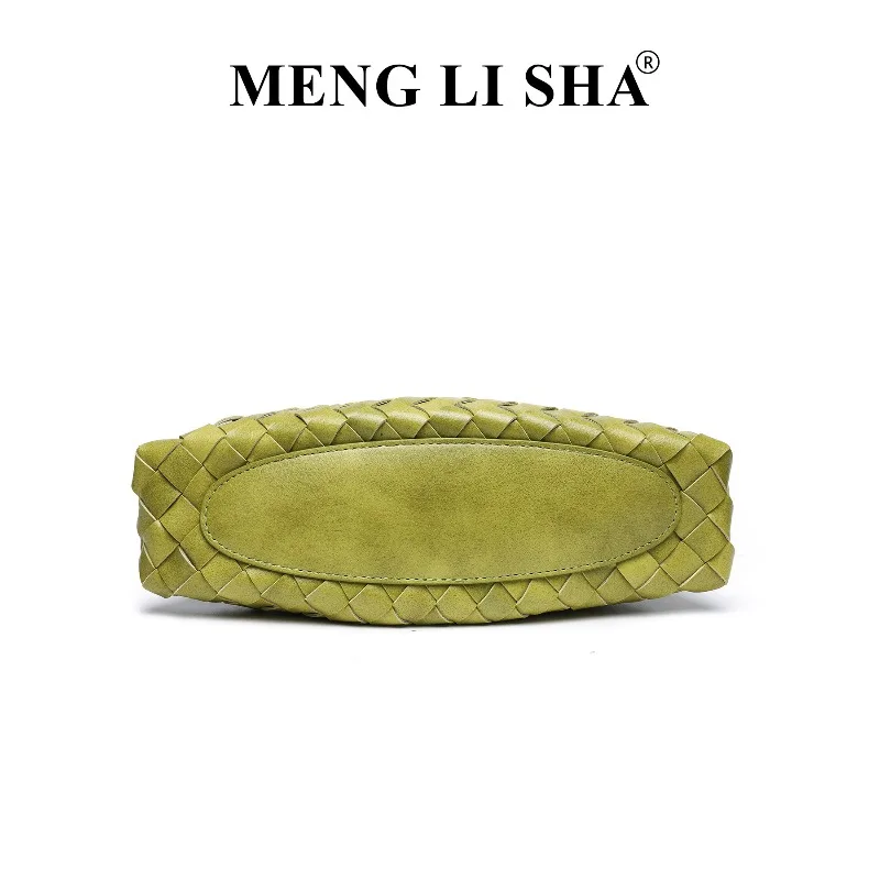 Handgewebte Damentasche aus PU-Material, Netztasche für Gemüsekorb, Handtasche für Freizeiturlaub, Rucksack