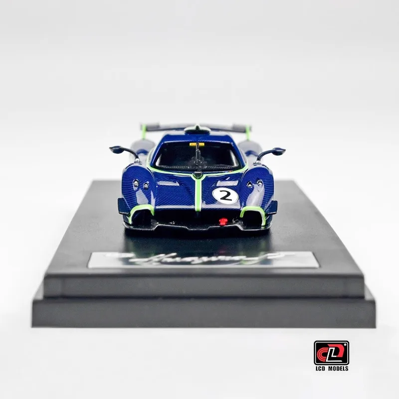 LCD 1/64 Pagani Huayra R aleación de juguete vehículo de Motor Diecast Metal modelo regalos