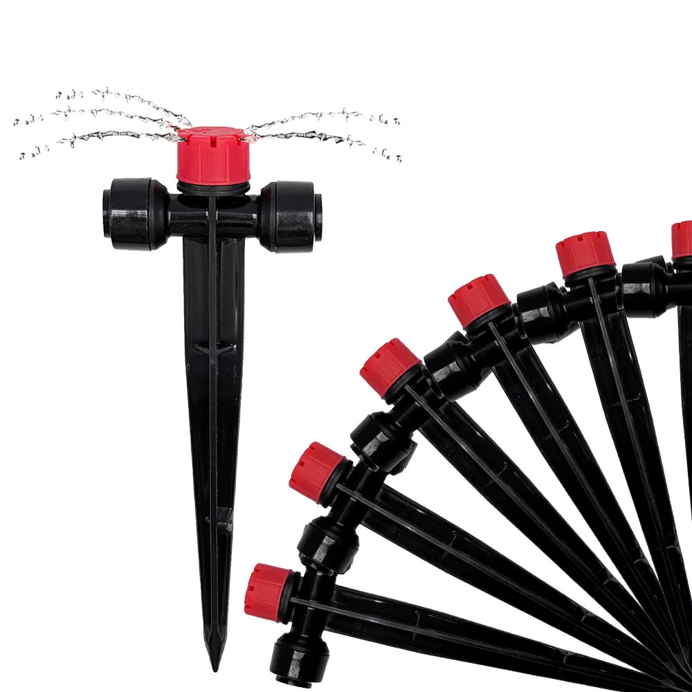 Push-to-Fit Drip Irrigation Emitters for 1/4