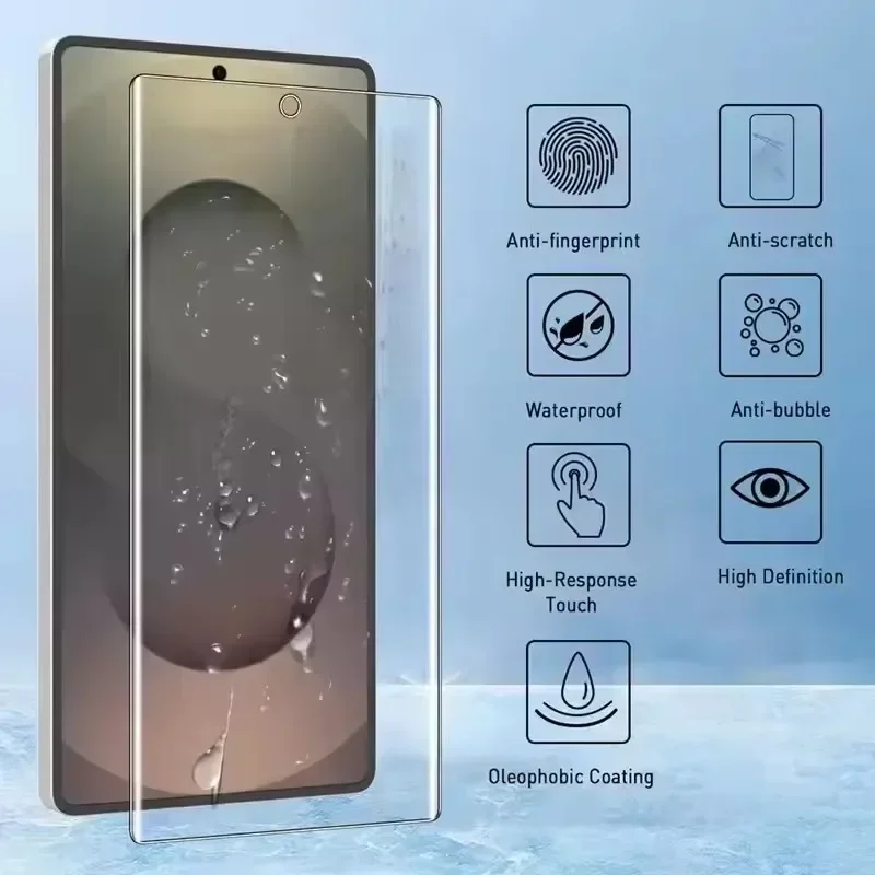 삼성 S25 S21 S22 S23 S24 울트라 S8 S9 S10 플러스 S20 FE 화면 보호기에 대 한 5Pcs 하이드로 겔 필름 갤럭시 노트 20 울트라 10 플러스