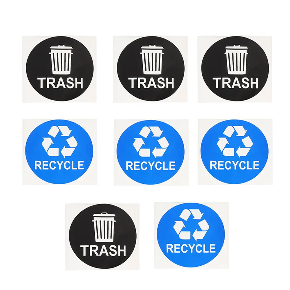 

Trash Can Stickers Large Garbage Bin Outdoor Recycling for Bins Cans and Recycle