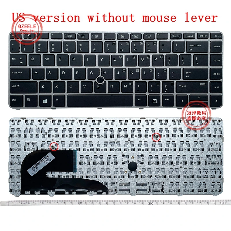 RU/US/FR/SP/BR/AR/PO/UK For HP EliteBook 840 G3/840 G4/848 G3/848 G4/745 G3/745 G4/840r G4 HSTNN-I33C-4/ZBOOK 14u G4 NSK-CY2BV