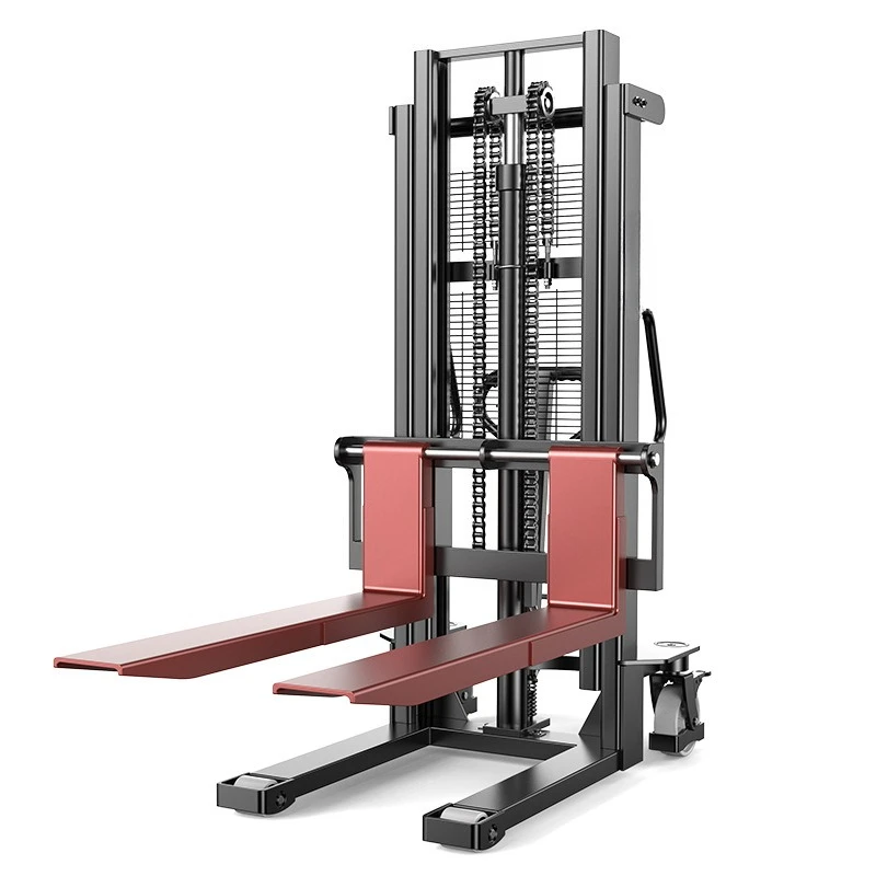 

Hydraulic forklift 3t lift truck hand push raised cow forklift