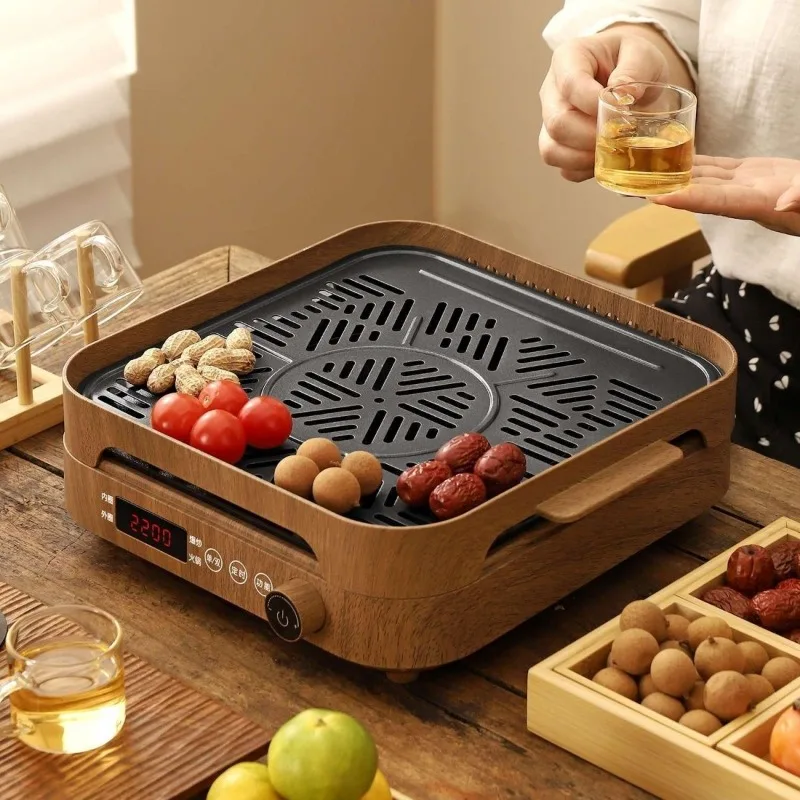 Electric stove utensils for making tea in the surrounding stove, set of household roasting stove glass health heating stove