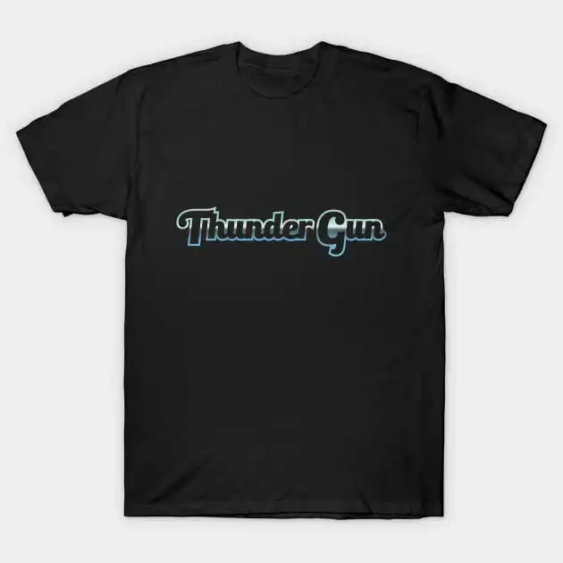 Thunder Gun - Always Sunny T-Shirt Oversized T-shirts For Women/Men Clothing New Fashion Top Tees