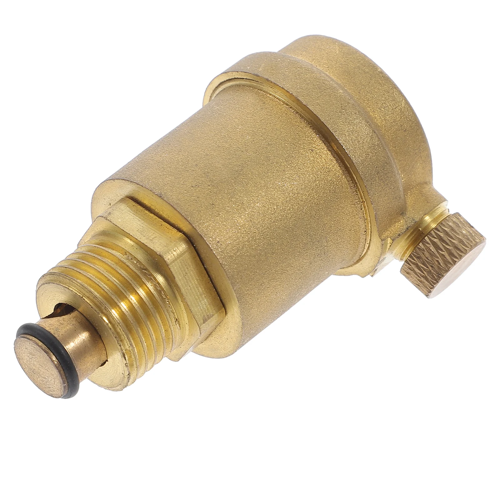 

1pc Brass Automatic Air Vent Valve 59-1 Copper One-Piece Mold 1.6Mpa -10℃ To 120℃ Stainless Steel Filter For Water Systems