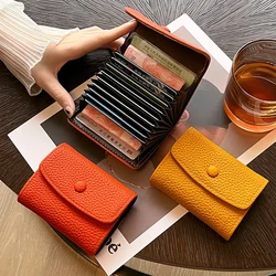 Women Fashion Cards Holders Bag Small Gift Coin Pouch PU Wallets ID Card Holder Cover
