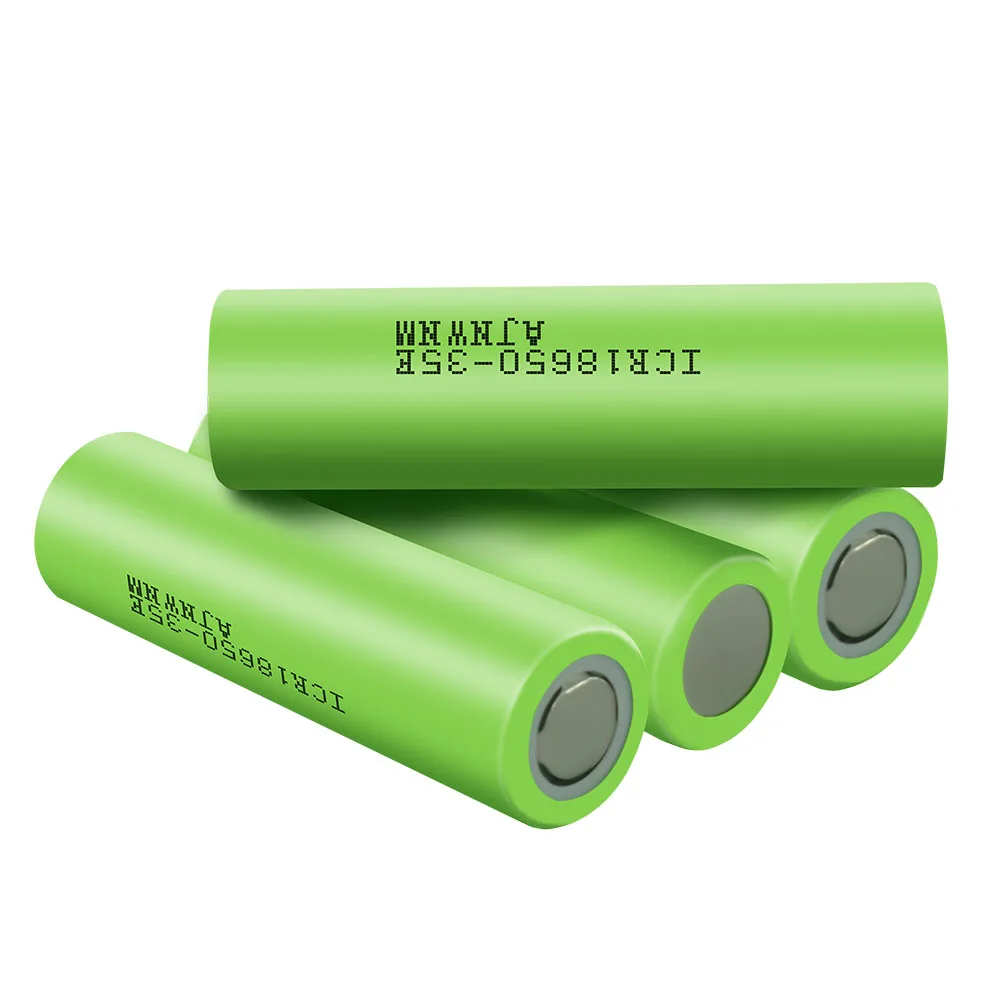 AJNWNM 3.7V 18650 batteria ricaricabile agli ioni di litio 3500 mAh ICR18650-35E batterie per torcia elettrica per auto con bilanciamento della bicicletta elettrica