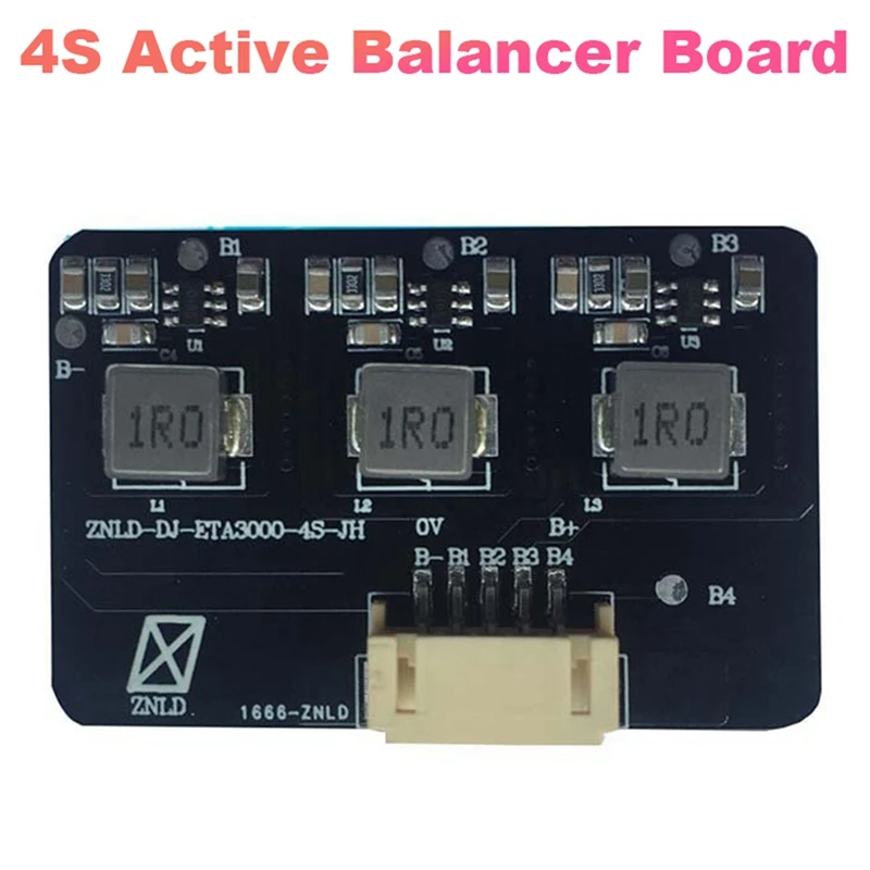 

4S Active Balancer Board Lifepo4 Lipo Li-Ion Lithium Battery Energy Transfer Board 1.2A High Current Module