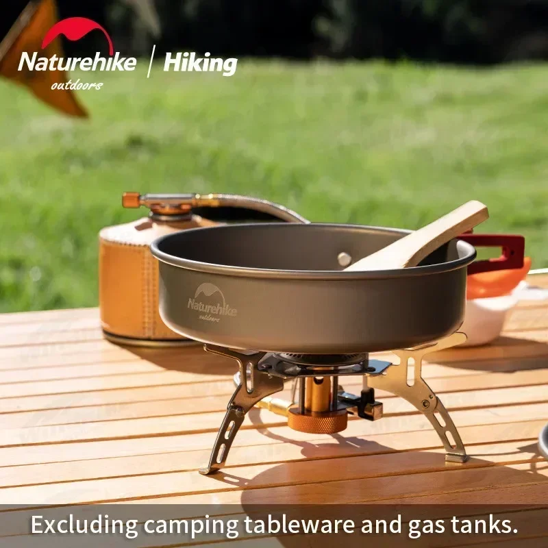 Naturehike Folding Gas Stove Head Electronic Ignition Fire Burnur Heater Outdoor Camping Tourist Hiking 0.23kg Ultralight 1900W