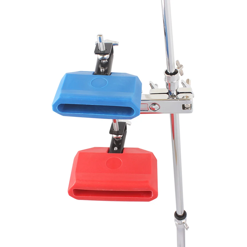 

Cowbell Bangzi Small Percussion Instrument Rhythm Accessory Latin Musical Toy for Kids Metal Teaching Supply Plastic
