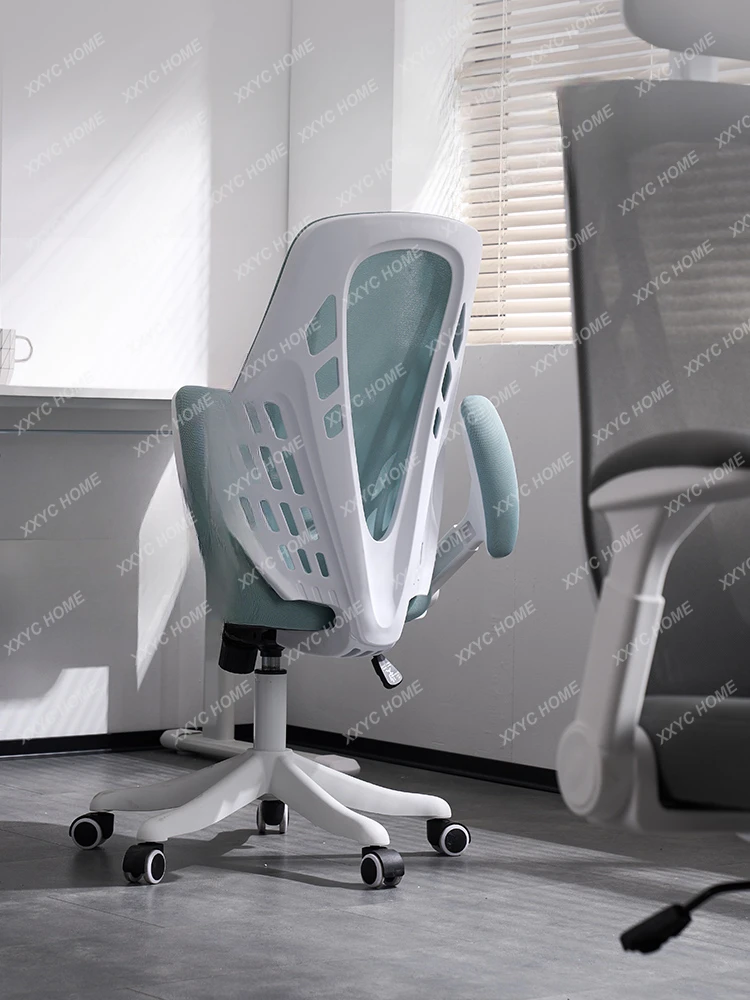 Gaming Chair Breathable Mesh Computer Chair Home Comfortable for Elevating Study Chair People