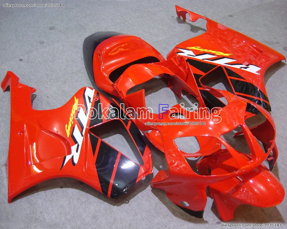 Motorbike Kit For Honda VTR1000 RC51 2000-2007 VTR 1000 00 01 02 03 04 05 06 07 RVT1000RR Full Red Bodywork Fairing