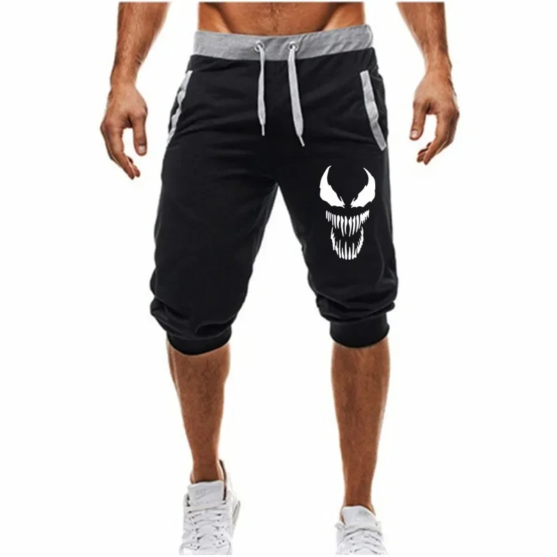 Schedel Venom Running Shorts Mannen Sport Jogging Shorts Zomer Casual Gym Mannen Sport Sportscholen Korte Broek Mannen 2020
