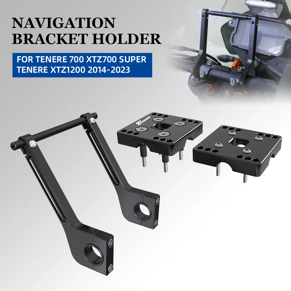 

Navigation Bracket Phone GPS Holder Clamp 12MM Bar R12 Mount For Yamaha Tenere 700 XTZ700 Super Tenere XTZ1200 2014-2022 2023