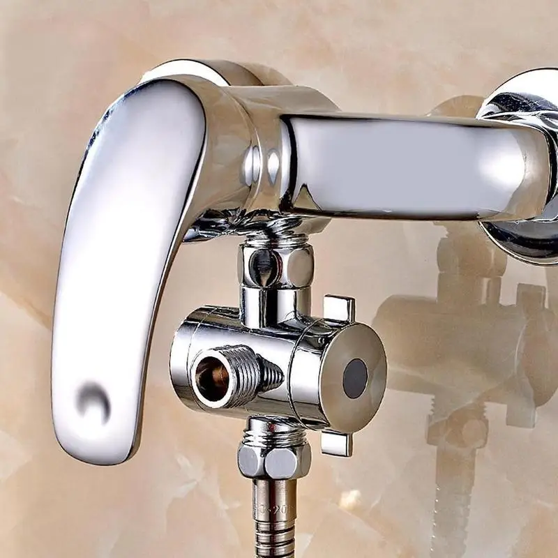 Multi Função T-Adaptador para WC, 3 Way Shower Head, Válvula Faucet Desvio, Acessório do banheiro, G1, 2 "Valve, Adaptador Bidé, Sw U5J4