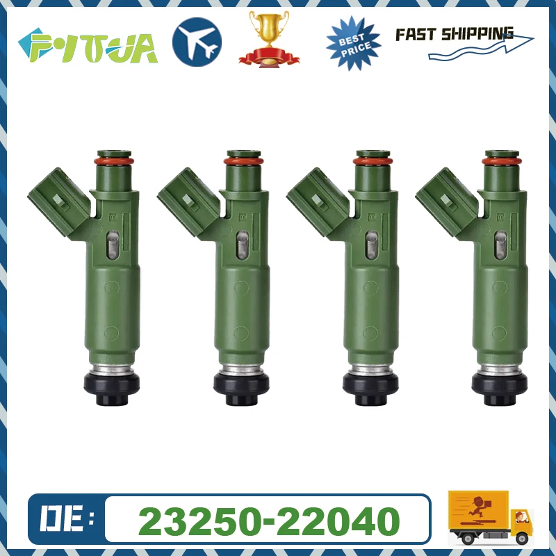 

Топливный инжектор 23250-22040 для Toyota Celica Corolla Matrix MR2 1.8L L4 Prizm Spyder Vibe 1ZZFE 23209-22040, насадка, 4 шт.