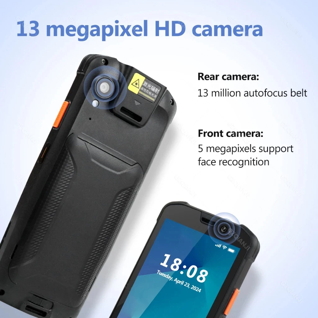 High Performance KP36 4G Handheld PDA Android 11 IP68 2D Barcode Reader Industrial Data Terminal