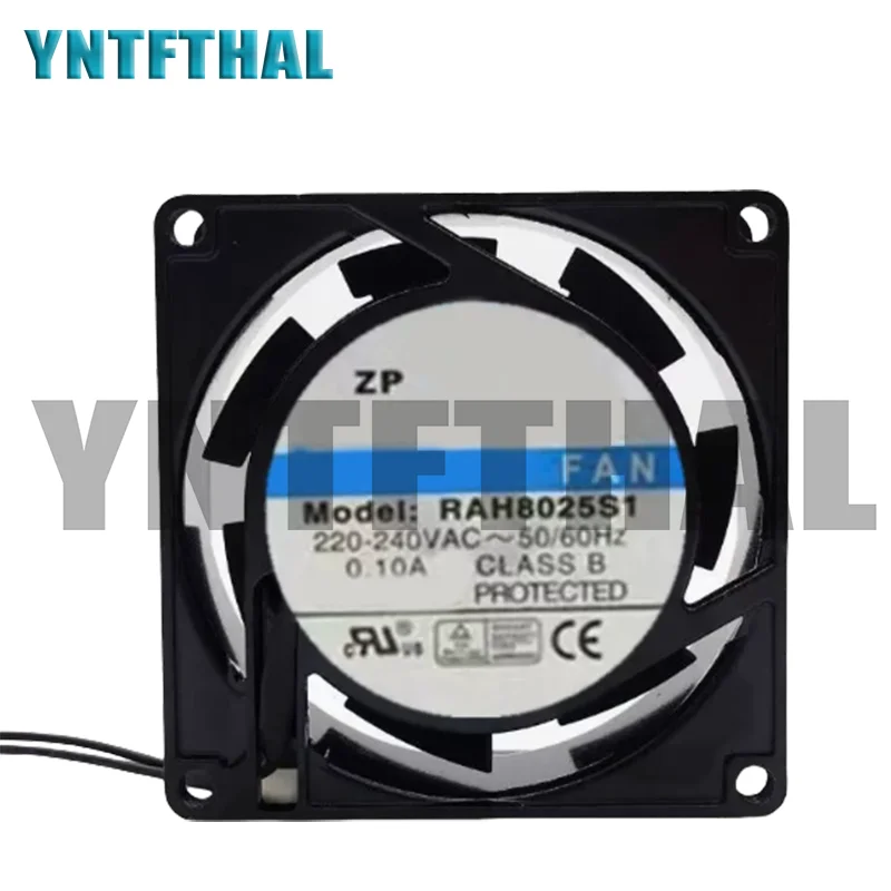 

New RAH8025S1 220-240V AC 50-60Hz 0.10A 2-wire Cooling Fan